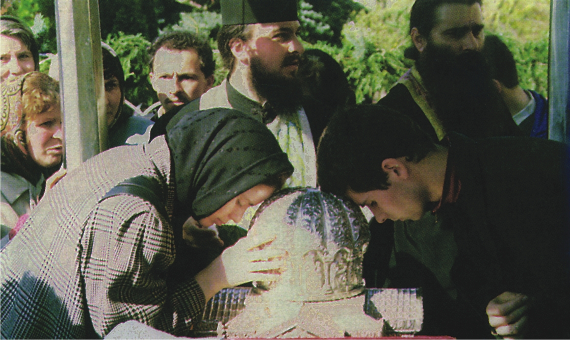 1996 - moaştele Sfântului Andrei la Iași