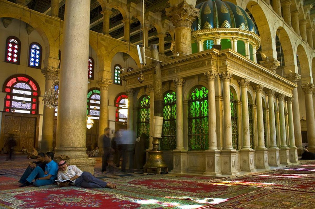 Sanctuarul Sfântului Ioan Botezătorul, Moscheea Umayyad, Damasc