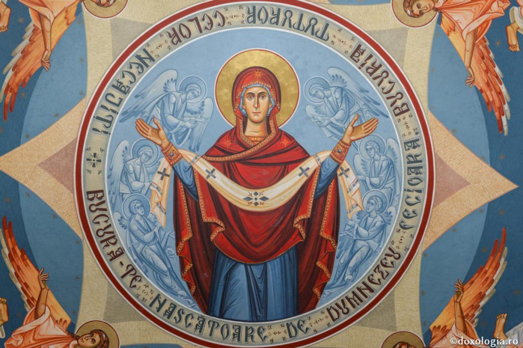Maica Domnului e mai presus decât toți în smerenie / Foto: Ștefan Cojocariu