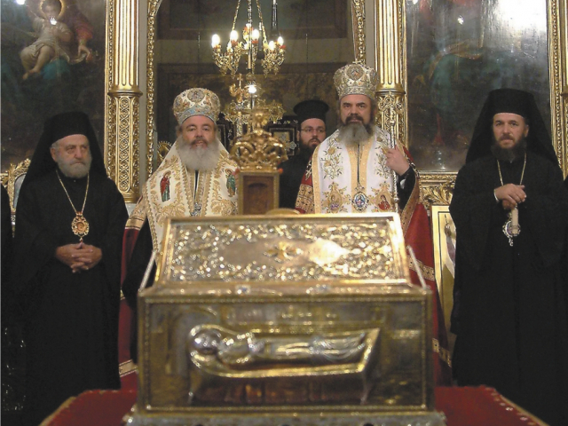 2003 - moaştele Sfântului Mare Mucenic Dimitrie la Iași