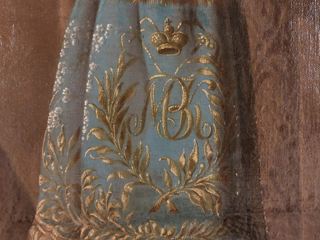 Tabloul Mitropolitului Veniamin Costachi în veșminte liturgice