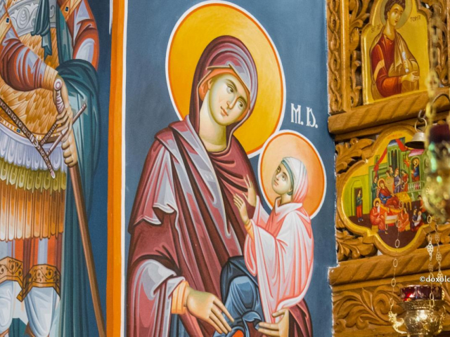 Cum s-a rugat Sfânta Ana înainte de a o naște pe Fecioara Maria / Foto: Bogdan Zamfirescu